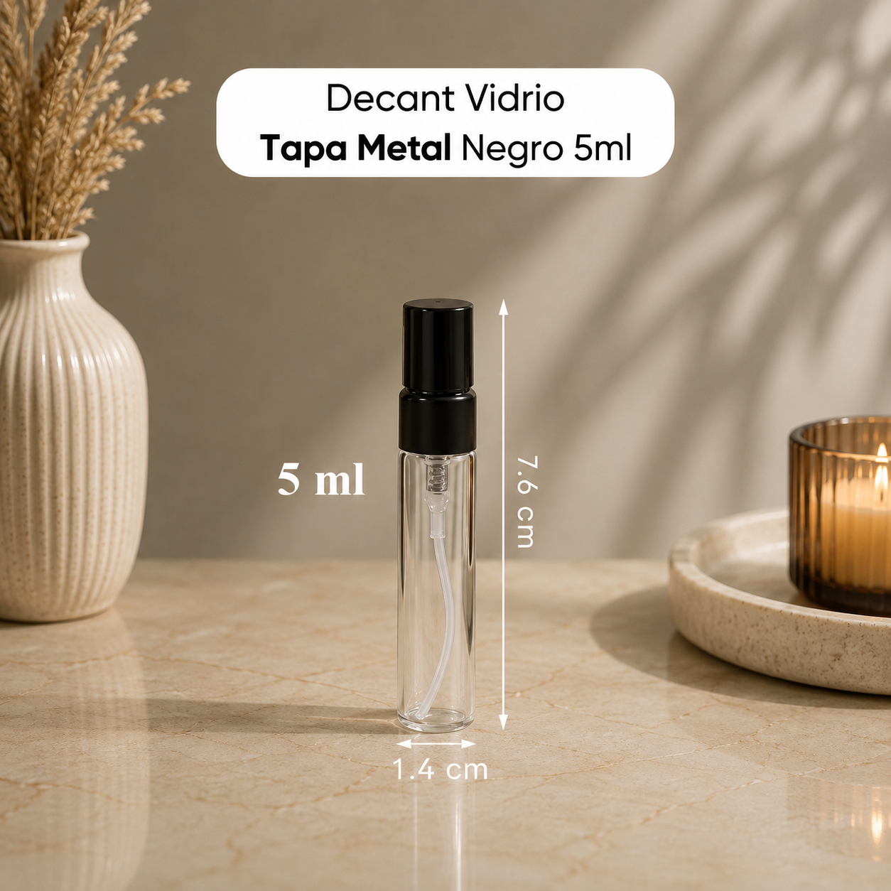 ENVASE 5ML - TAPA METAL